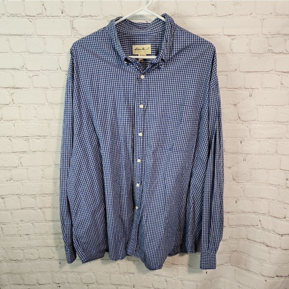 Men's Eddie Bauer longsleeve button-down shirt, size XXL